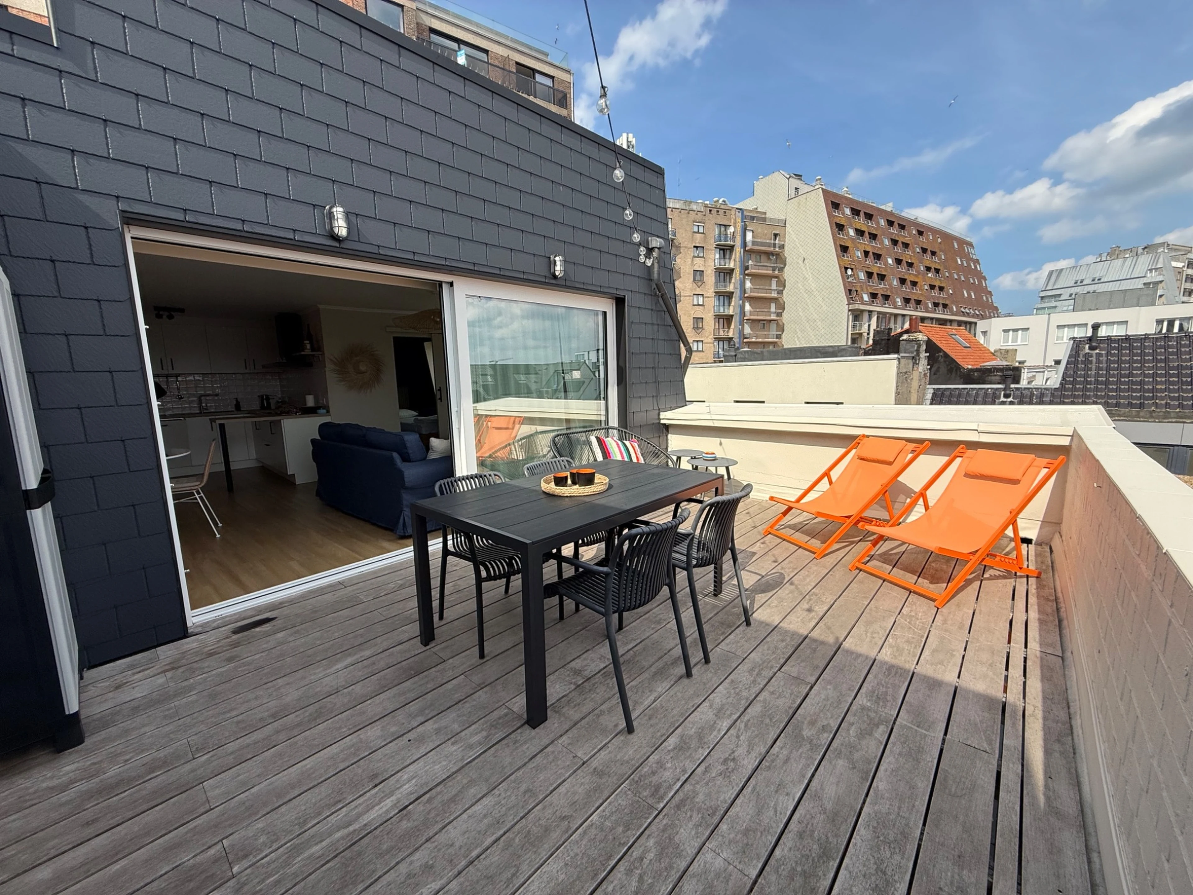 Terrasse rooftop à Blankenberge